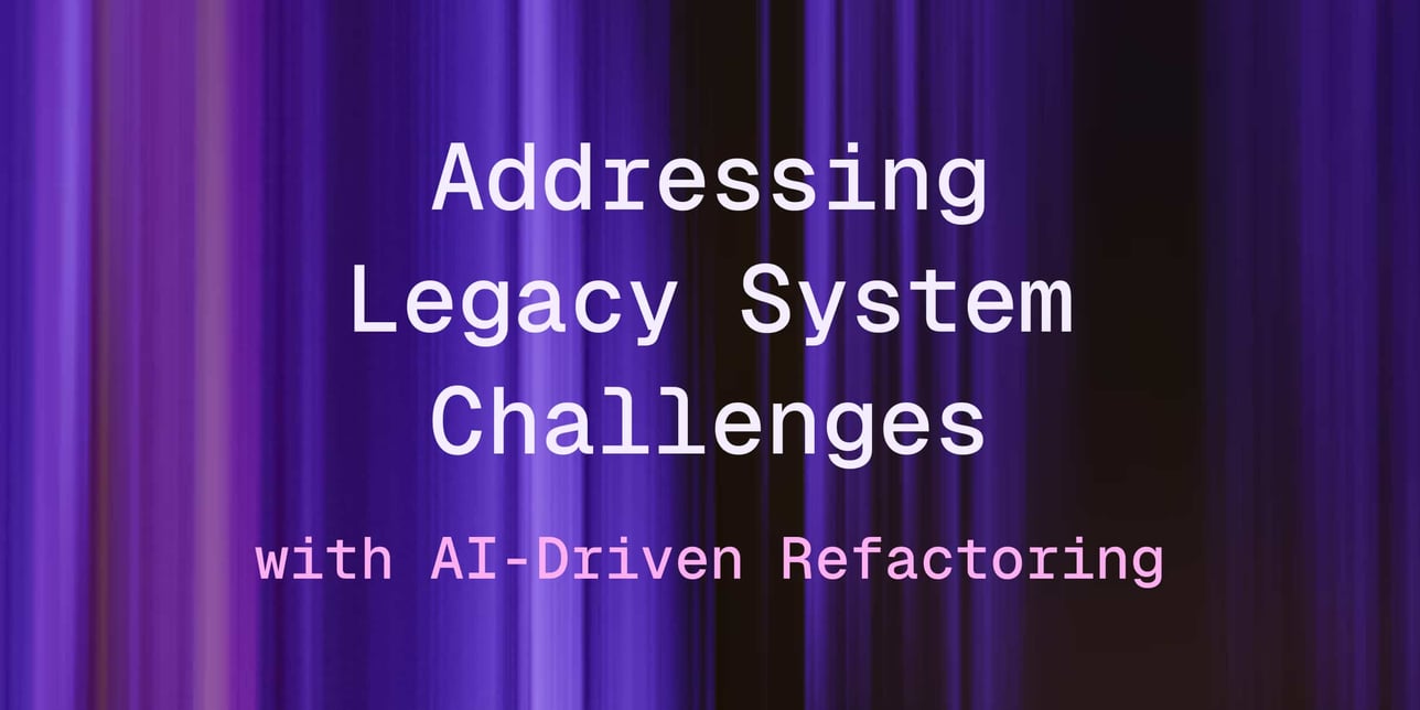 Addressing Legacy System Challenges with AI-Driven Refactoring