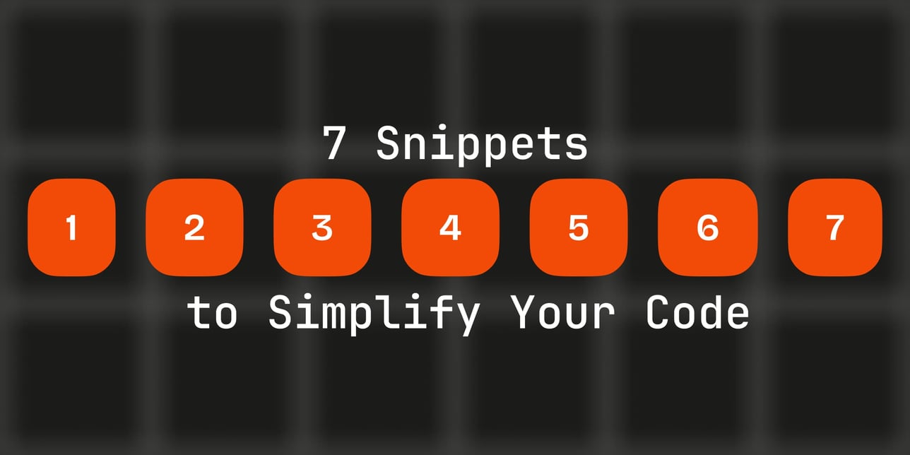 Python One-Liners: 7 Snippets to Simplify Your Code