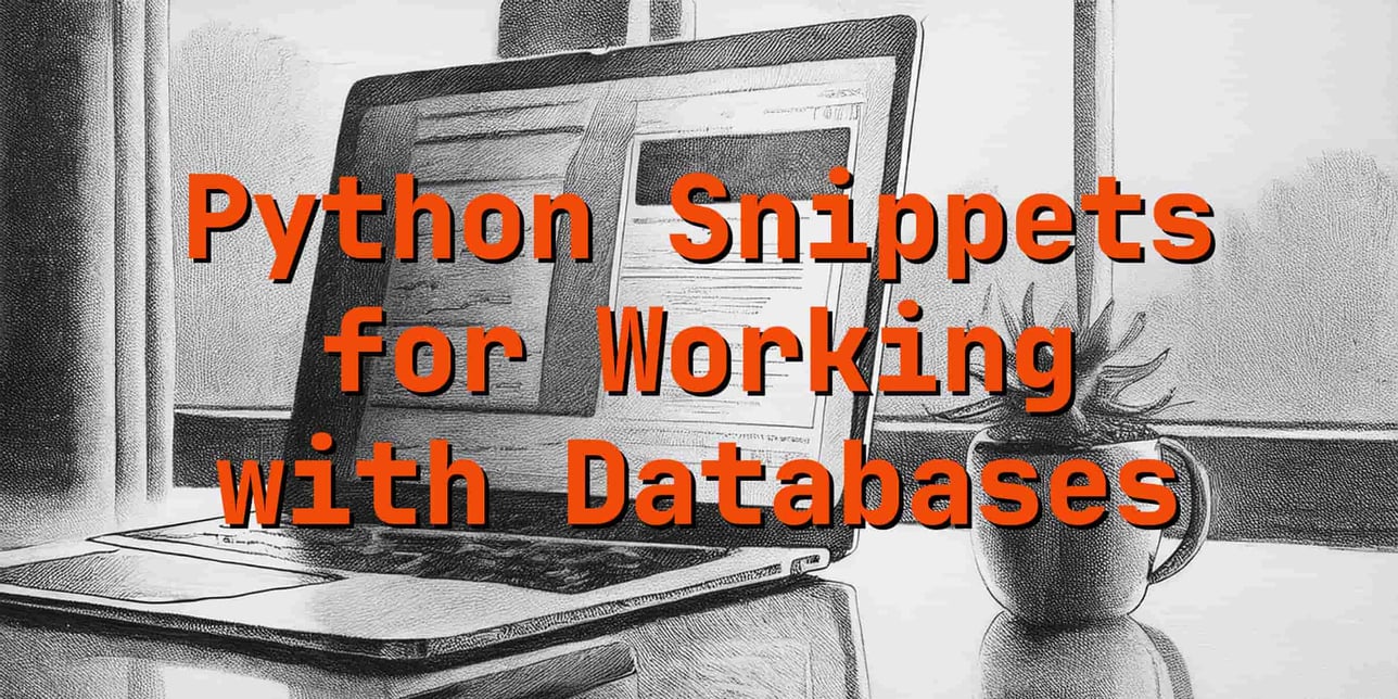 Python Snippets for Working with Databases: SQLite and SQLAlchemy